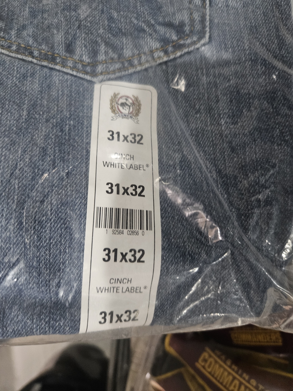 Cinch White Label Relaxed Mid-Rise Straight Leg Jeans - Indigo - Picture 2 of 3